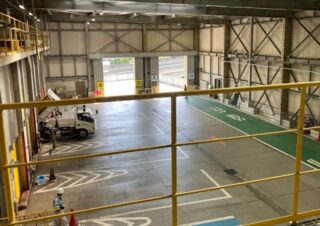 3階見学コーナー(プラットフォーム)